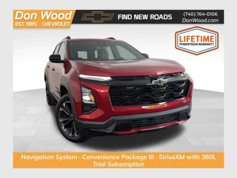 Red 2026 Chevrolet Equinox RS for sale in Logan, OH