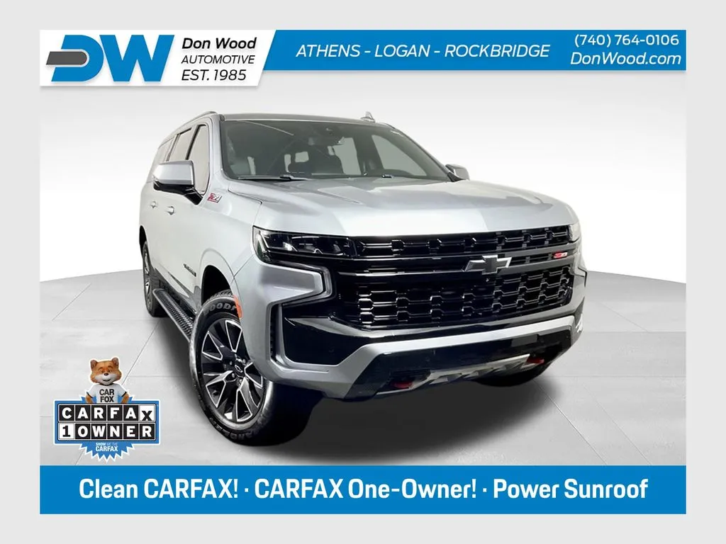 Gray 2024 Chevrolet Suburban Z71 for sale in Logan, OH