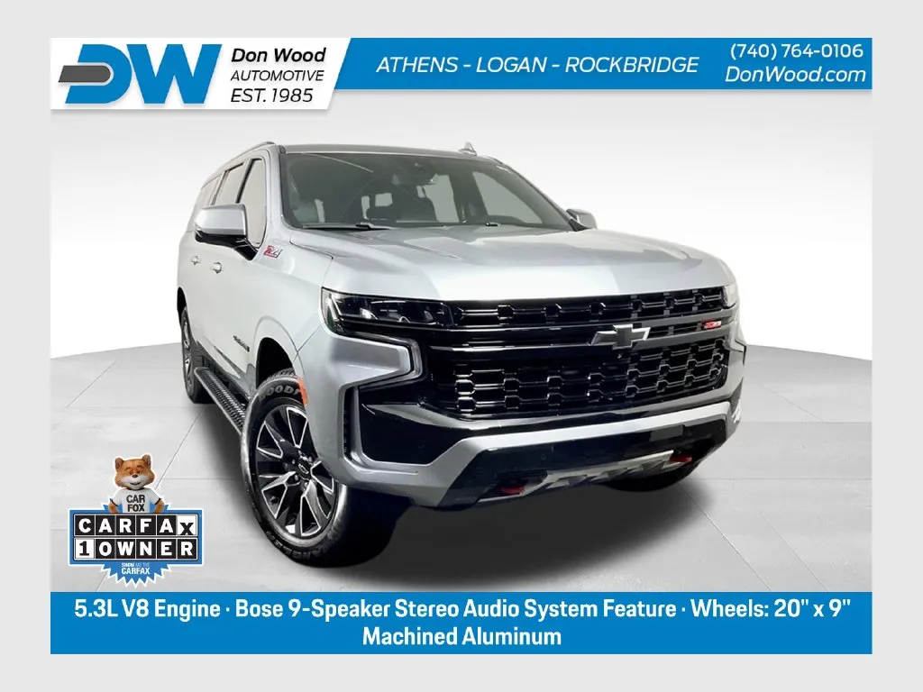 Gray 2024 Chevrolet Suburban Z71 for sale in Logan, OH