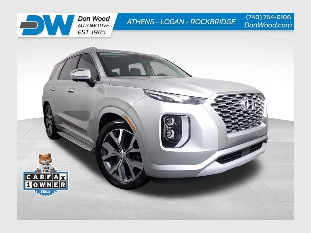 Silver 2021 Hyundai Palisade Limited for sale in Logan, OH