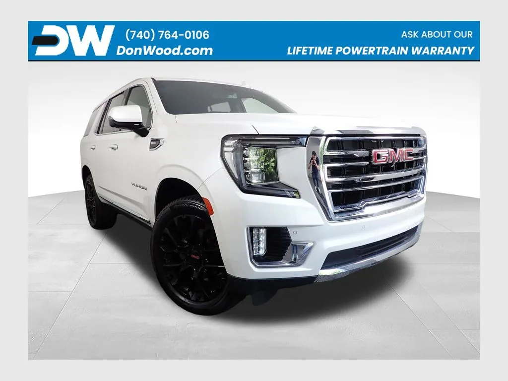 White 2022 GMC Yukon SLT for sale in Logan, OH