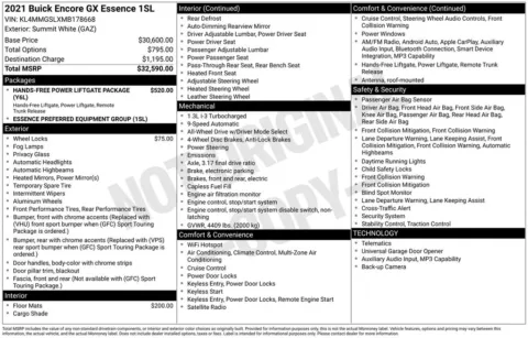 More photos of 2021 Buick Encore GX Essence at Don Wood Chevrolet, OH