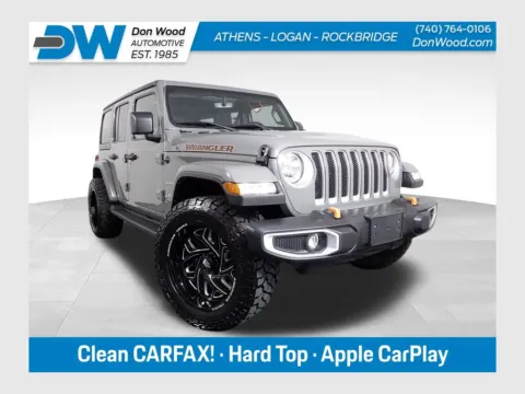 Gray 2022 Jeep Wrangler Unlimited Sahara for sale in Logan, OH