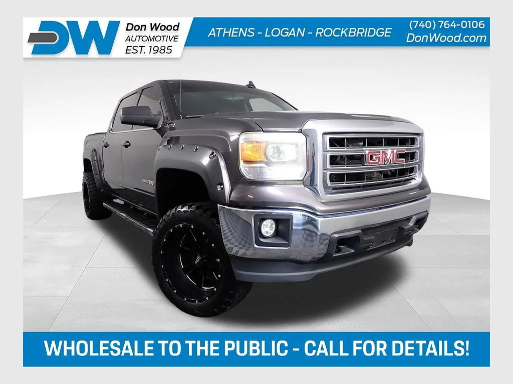 Gray 2015 GMC Sierra 1500 SLE for sale in Logan, OH
