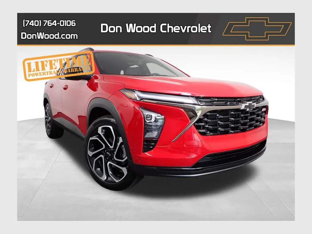 Red 2026 Chevrolet Trax 2RS for sale in Logan, OH