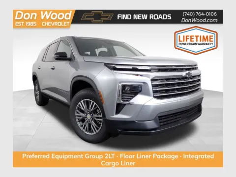 Gray 2026 Chevrolet Traverse LT for sale in Logan, OH