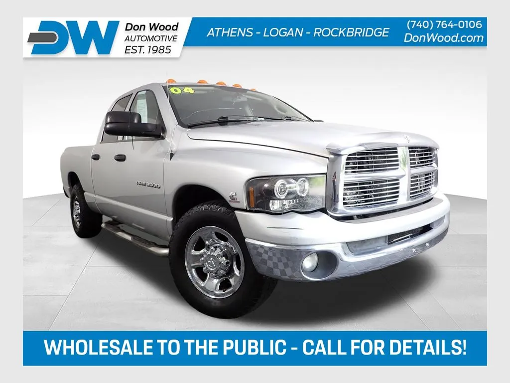 Silver 2004 Dodge Ram 3500 SLT for sale in Logan, OH