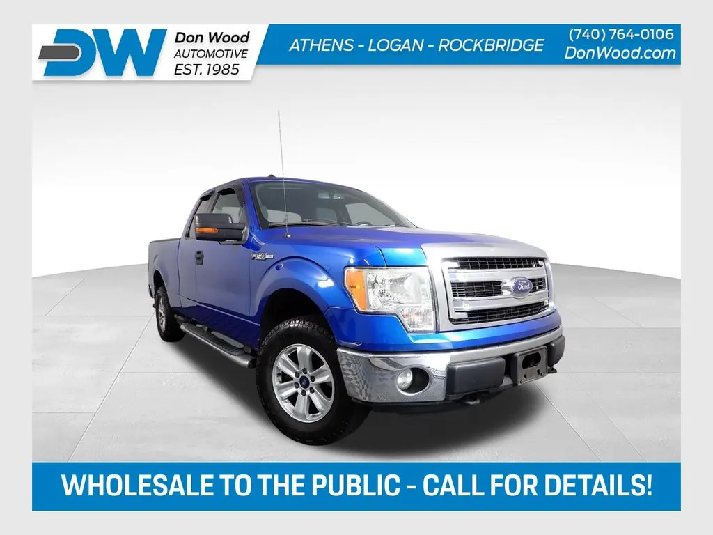 Blue 2013 Ford F-150 XLT for sale in Logan, OH