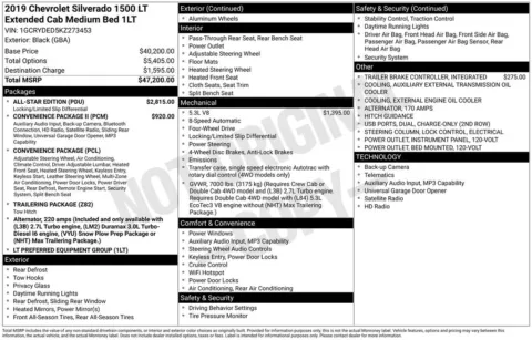 Photos of 2019 Chevrolet Silverado 1500 LT for sale in Logan, OH at Don Wood Chevrolet