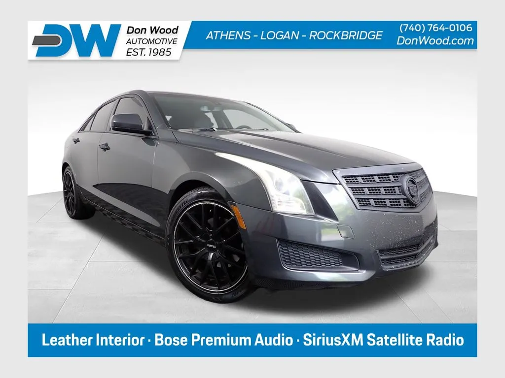 Gray 2014 Cadillac ATS 2.5L for sale in Logan, OH