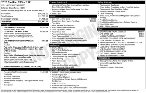 More photos of 2025 Cadillac CT5 V-Series at Don Wood Chevrolet, OH