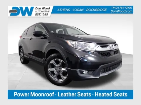 Black 2019 Honda CR-V EX-L for sale in Logan, OH