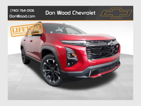 Red 2026 Chevrolet Equinox RS for sale in Logan, OH
