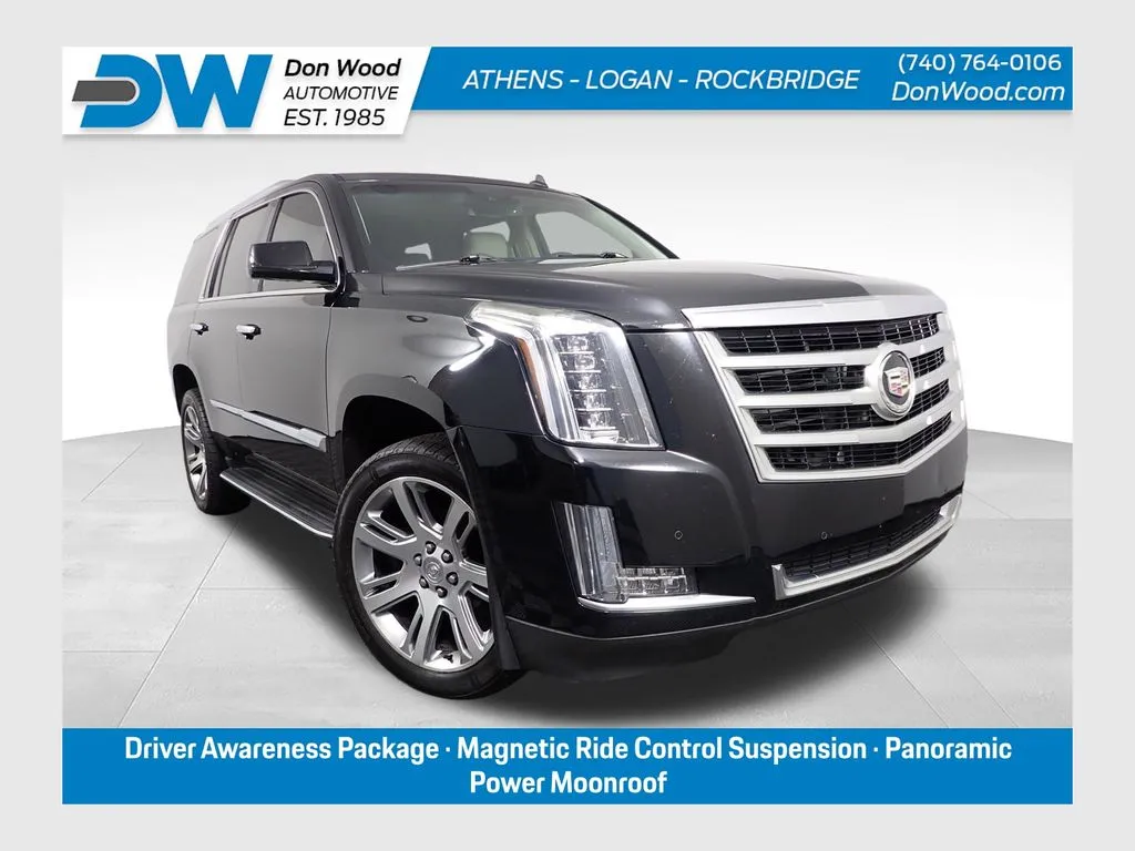 Black 2015 Cadillac Escalade Luxury for sale in Logan, OH