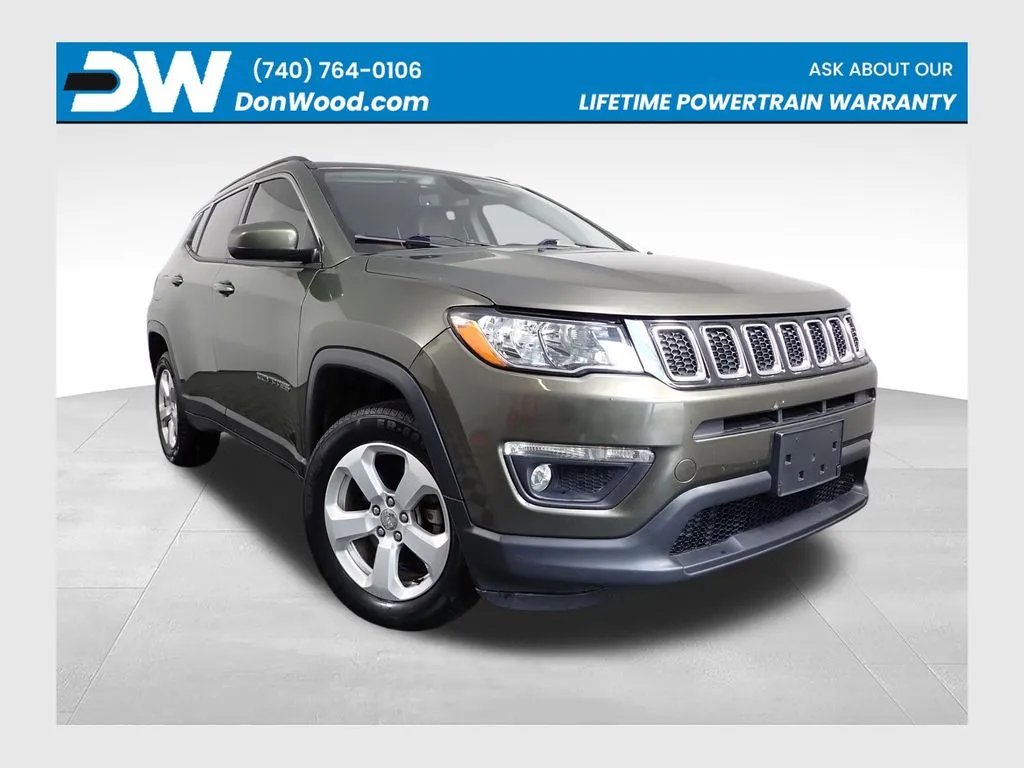 Green 2019 Jeep Compass Latitude for sale in Logan, OH