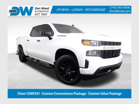 White 2021 Chevrolet Silverado 1500 Custom for sale in Logan, OH