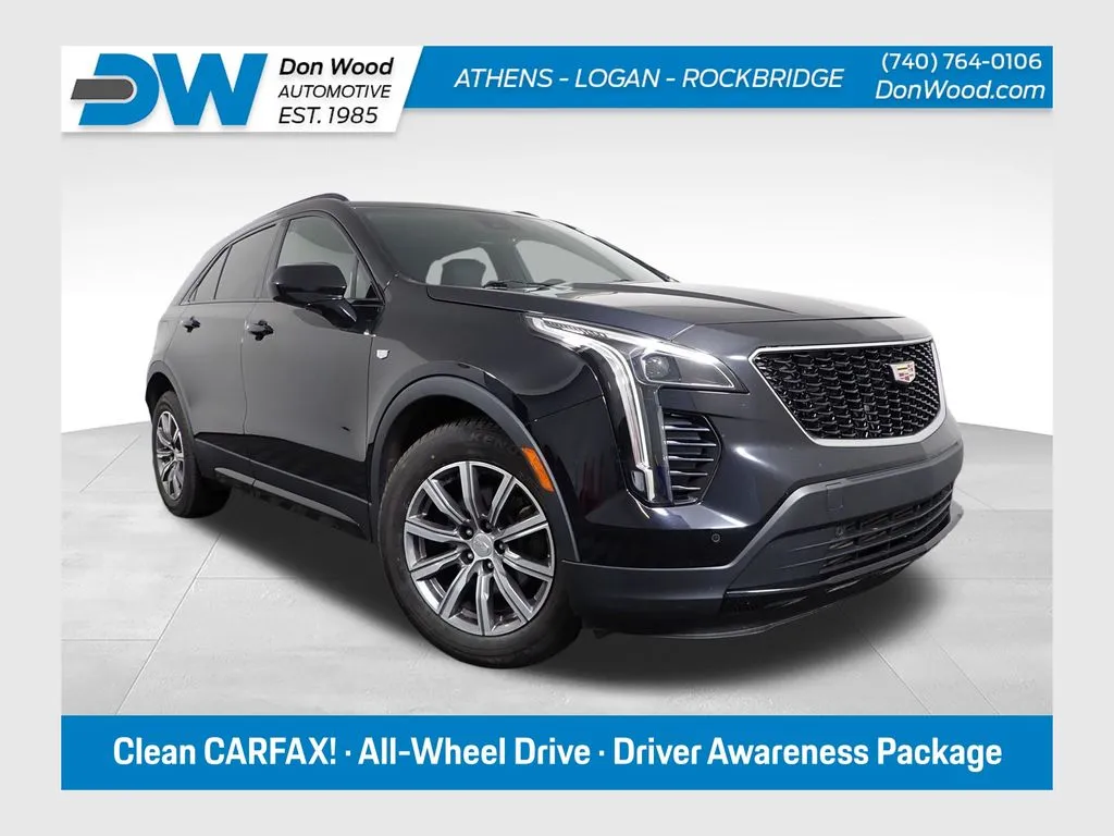 Black 2020 Cadillac XT4 Sport for sale in Logan, OH