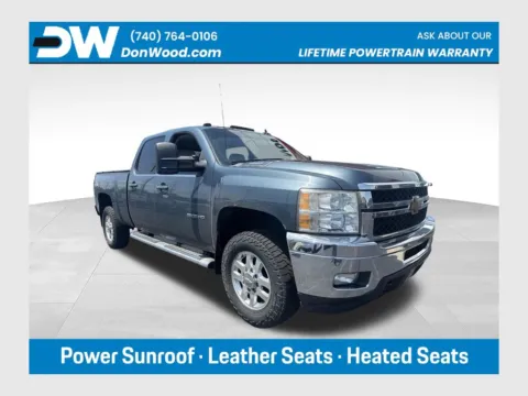 Gray 2014 Chevrolet Silverado 2500HD LTZ for sale in Logan, OH
