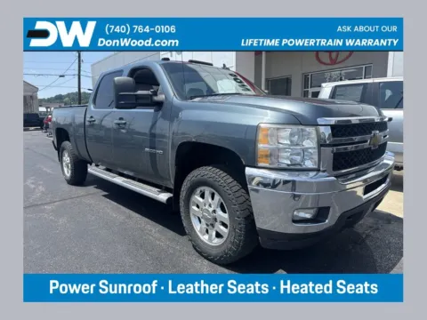 Gray 2014 Chevrolet Silverado 2500HD LTZ for sale in Logan, OH