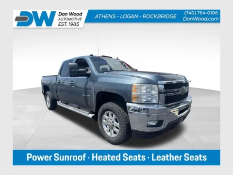 Gray 2014 Chevrolet Silverado 2500HD LTZ for sale in Logan, OH