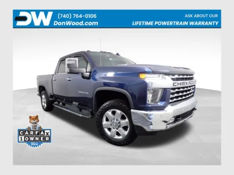 Blue 2020 Chevrolet Silverado 2500HD LTZ for sale in Logan, OH