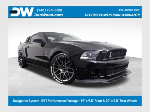 Black 2012 Ford Mustang Shelby GT500 for sale in Logan, OH