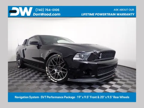 Black 2012 Ford Mustang Shelby GT500 for sale in Logan, OH