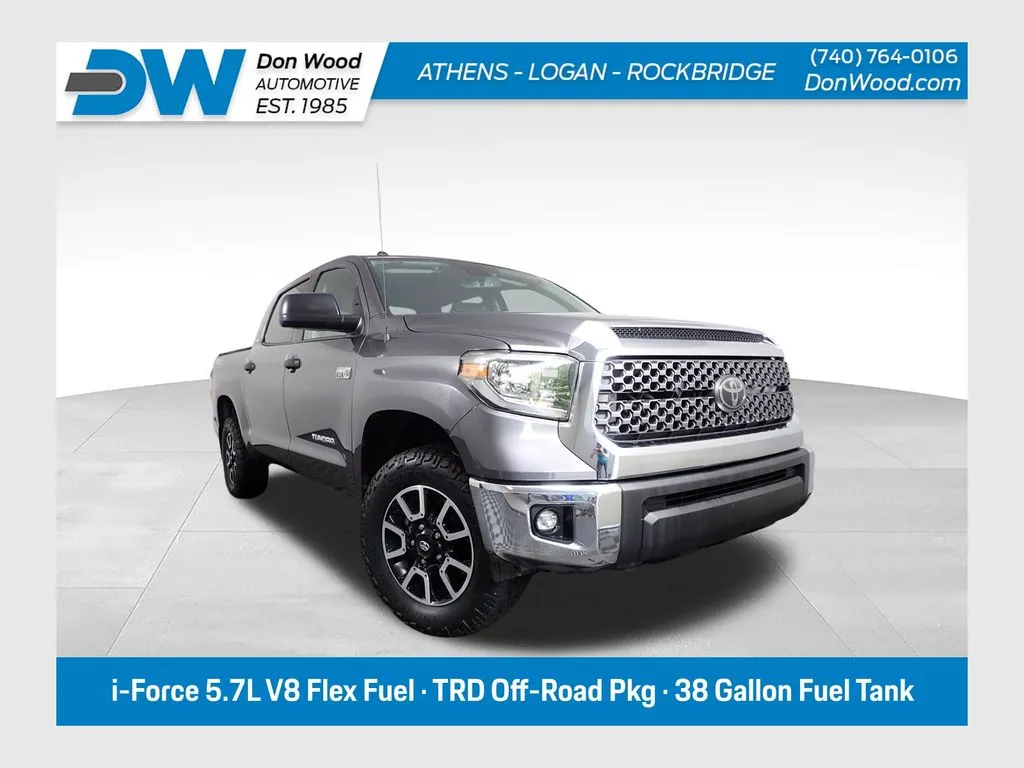 Gray 2018 Toyota Tundra SR5 for sale in Logan, OH