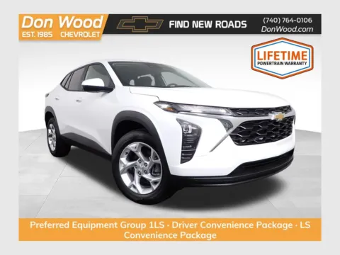 White 2026 Chevrolet Trax LS for sale in Logan, OH