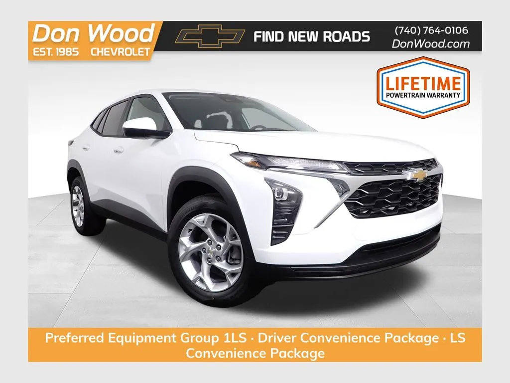 White 2026 Chevrolet Trax LS for sale in Logan, OH