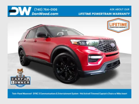 Red 2023 Ford Explorer ST-Line for sale in Logan, OH