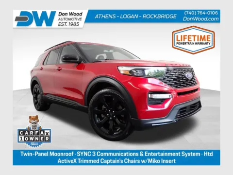 Red 2023 Ford Explorer ST-Line for sale in Logan, OH