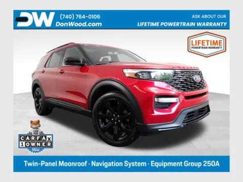 Red 2023 Ford Explorer ST-Line for sale in Logan, OH