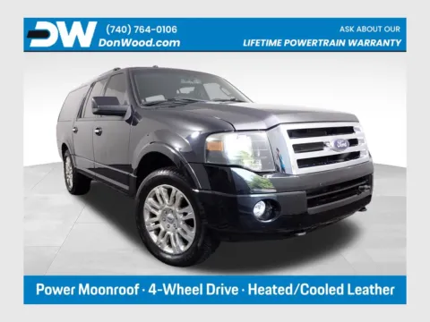 Black 2012 Ford Expedition EL Limited for sale in Logan, OH