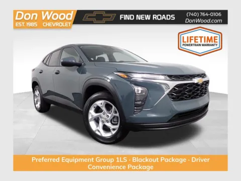 Gray 2026 Chevrolet Trax LS for sale in Logan, OH