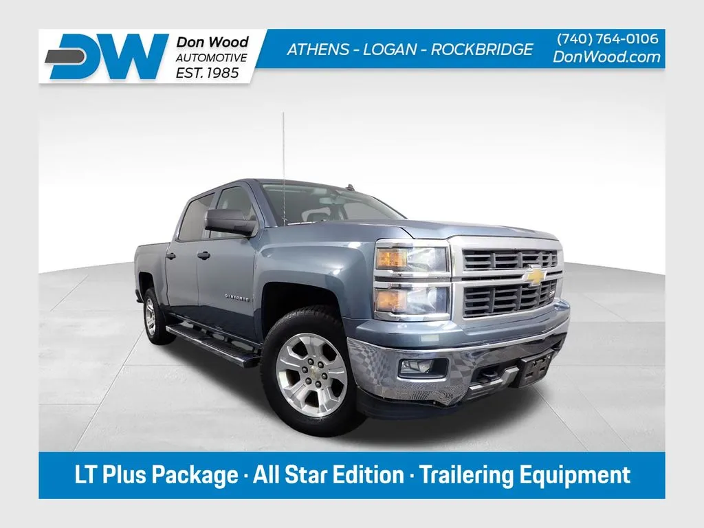 Gray 2014 Chevrolet Silverado 1500 LT for sale in Logan, OH
