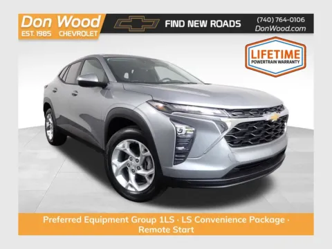 Gray 2026 Chevrolet Trax LS for sale in Logan, OH