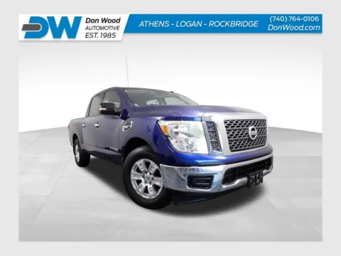 Blue 2017 Nissan Titan SV for sale in Logan, OH