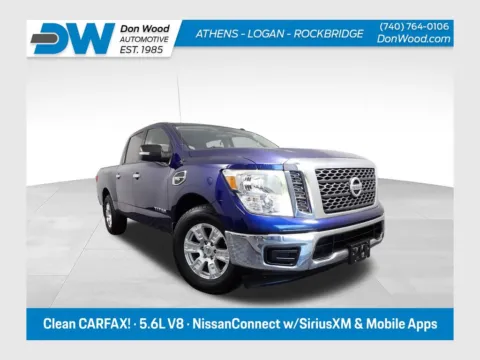 Blue 2017 Nissan Titan SV for sale in Logan, OH