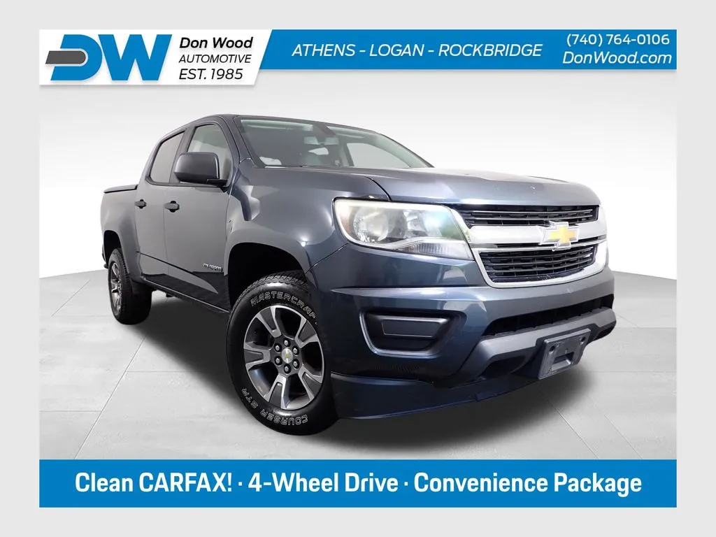 Gray 2017 Chevrolet Colorado Work Truck for sale in Logan, OH