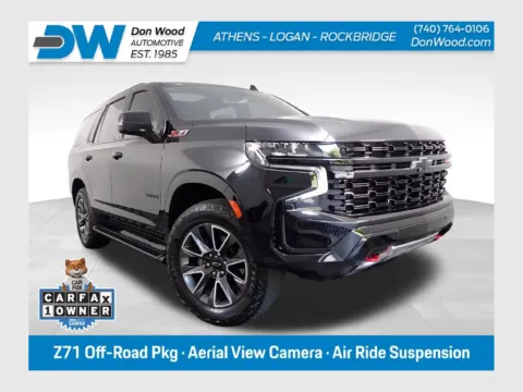 Black 2023 Chevrolet Tahoe Z71 for sale in Logan, OH