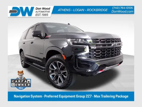 Black 2023 Chevrolet Tahoe Z71 for sale in Logan, OH