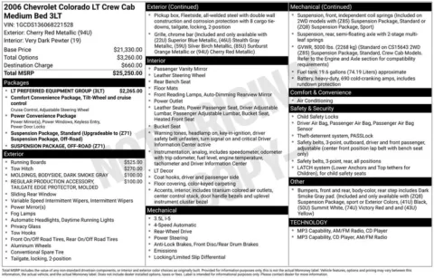 Another view of 2006 Chevrolet Colorado LT for sale in Logan, OH at Don Wood Chevrolet