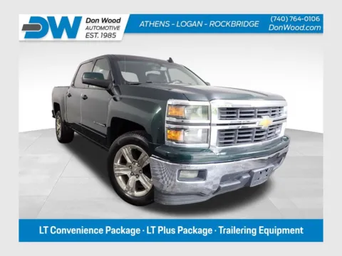 Green 2015 Chevrolet Silverado 1500 LT for sale in Logan, OH