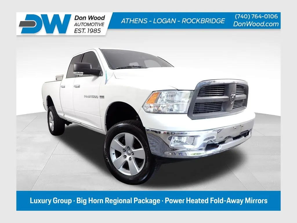 White 2011 Ram 1500 Big Horn for sale in Logan, OH