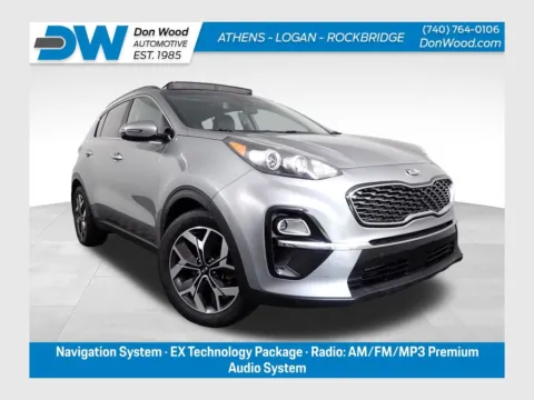 Gray 2020 Kia Sportage EX for sale in Logan, OH