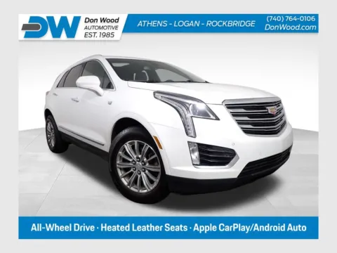 White 2017 Cadillac XT5 Luxury for sale in Logan, OH