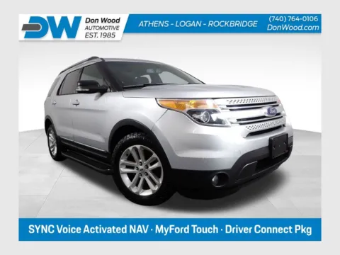 Silver 2013 Ford Explorer XLT for sale in Logan, OH