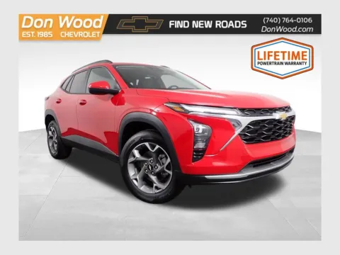Red 2026 Chevrolet Trax LT for sale in Logan, OH