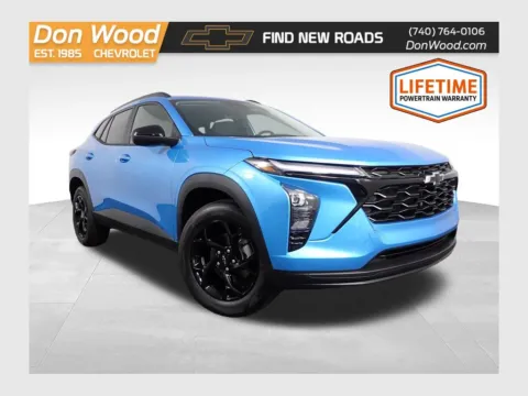 Blue 2026 Chevrolet Trax LT for sale in Logan, OH